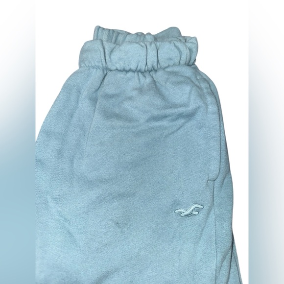 Hollister Light Blue Elastic Waist Sweatpants - Picture 3 of 7